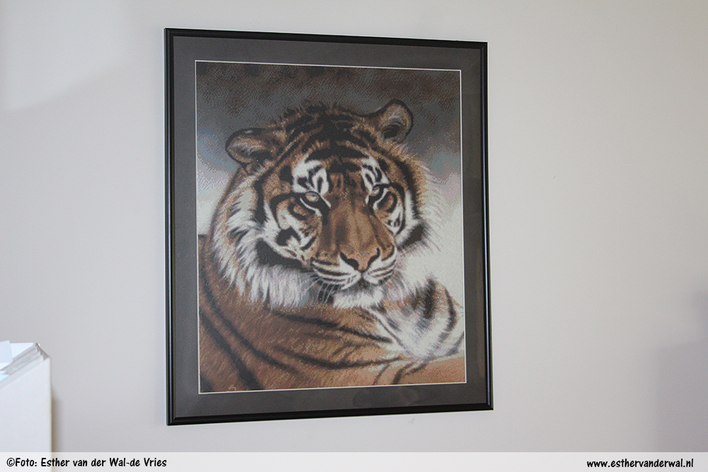 Diamond Painting – Tijger (klaar!)